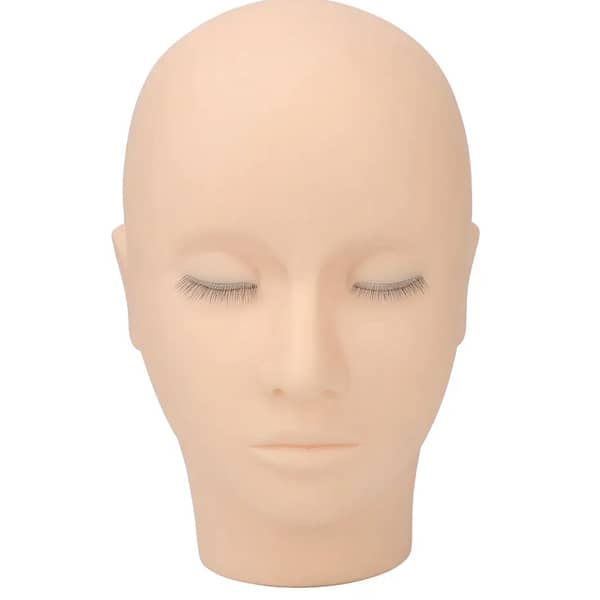 Mannequin de pratique pour extensions de cils