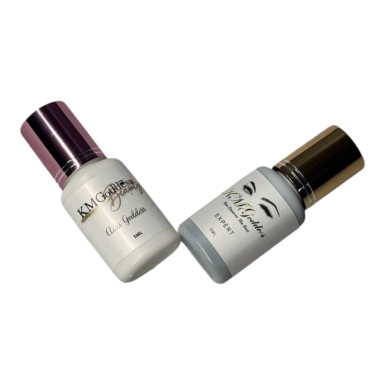 Colle transparente pour extensions de cils